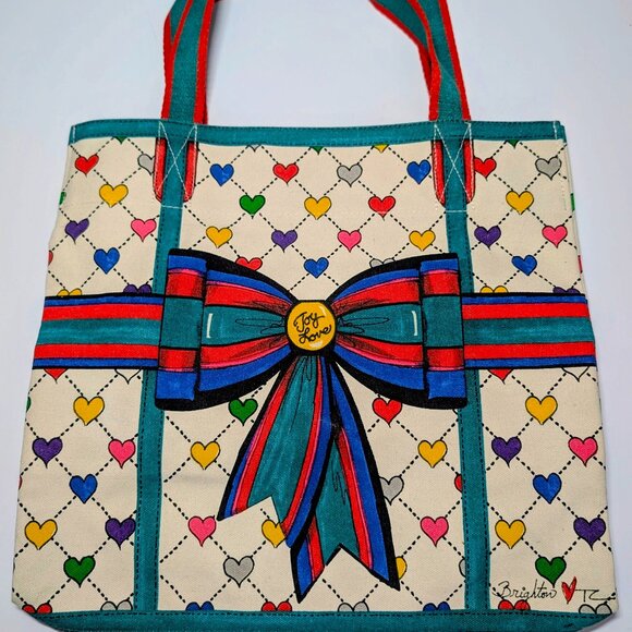 Brighton Handbags - Brighton Love & Joy Christmas Tote